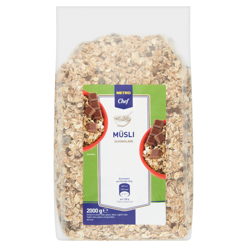 METRO Chef Tejcsokoládés Müzli 2 kg